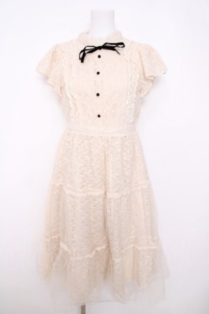 画像: LODISPOTTO / フェアリーチュール フリル ティアードミディ ワンピース M アイボリー Y-26-03-22-047-LO-OP-SZ-ZY