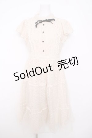 画像: LODISPOTTO / フェアリーチュール フリル ティアードミディ ワンピース M アイボリー Y-26-03-22-047-LO-OP-SZ-ZY