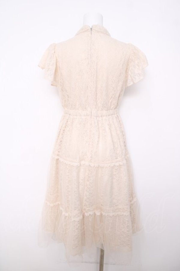 画像2: LODISPOTTO / フェアリーチュール フリル ティアードミディ ワンピース M アイボリー Y-26-03-22-047-LO-OP-SZ-ZY (2)