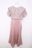 画像1: axes femme POETIQUE / シアーブラウスセットワンピース M ピンク Y-26-03-22-049-AX-OP-SZ-ZY (1)