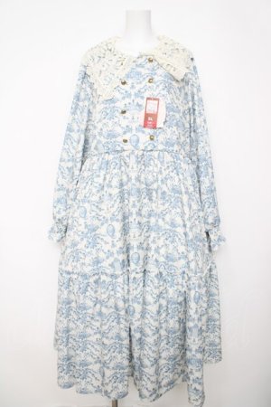 画像: m petit by misako / AOKトワルドジュイワンピース 5L 淡薄橙 Y-26-03-22-064-LO-OP-SZ-ZY