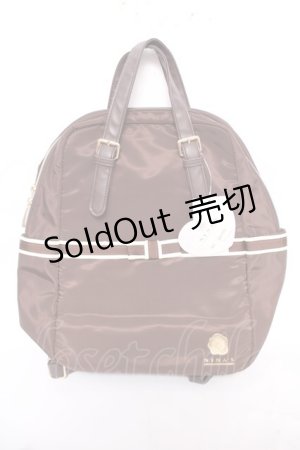 画像: m petit by misako / AM2WAYリュック  濃茶 Y-26-03-22-006-LO-BG-SZ-ZY