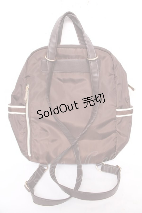 画像2: m petit by misako / AM2WAYリュック  濃茶 Y-26-03-22-006-LO-BG-SZ-ZY (2)