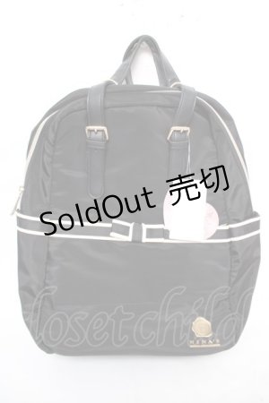 画像: m petit by misako / AM2WAYリュック  濃黒 Y-26-03-22-007-LO-BG-SZ-ZY