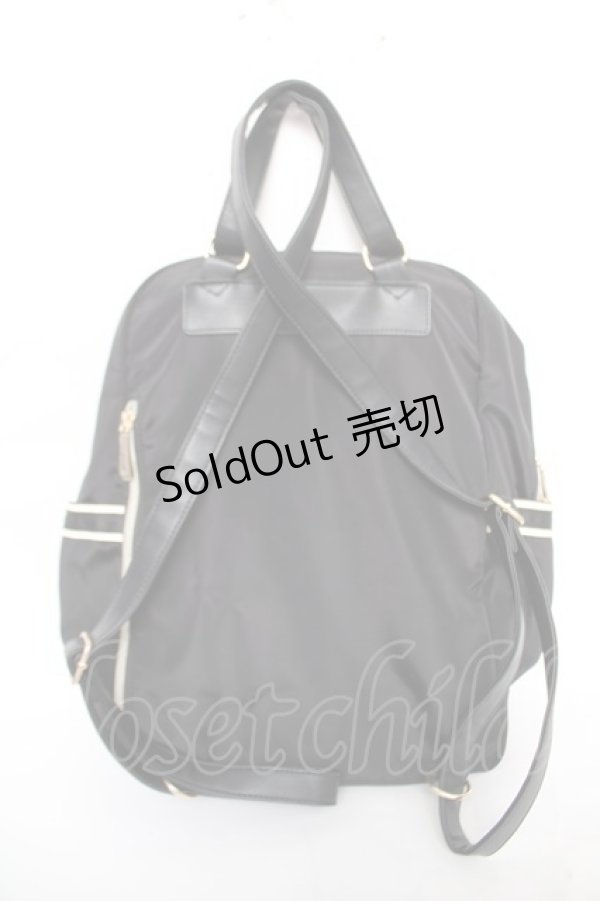 画像2: m petit by misako / AM2WAYリュック  濃黒 Y-26-03-22-007-LO-BG-SZ-ZY (2)