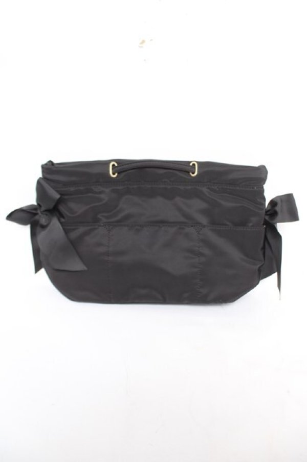 画像2: m petit by misako / NINA'Sバックインポーチ  濃黒 Y-26-03-22-010-LO-ZA-SZ-ZY (2)