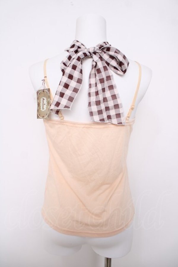 画像2: Amavel / ホルターリボンキャミトップス F オレンジ Y-26-03-22-021-CA-TO-SZ-ZY (2)