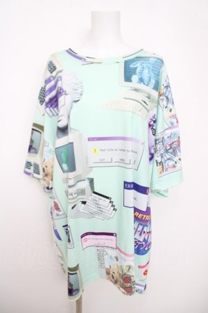 画像: TRAVAS TOKYO / vapor though big tee  グリーン Y-26-03-22-031-PU-TO-SZ-ZY