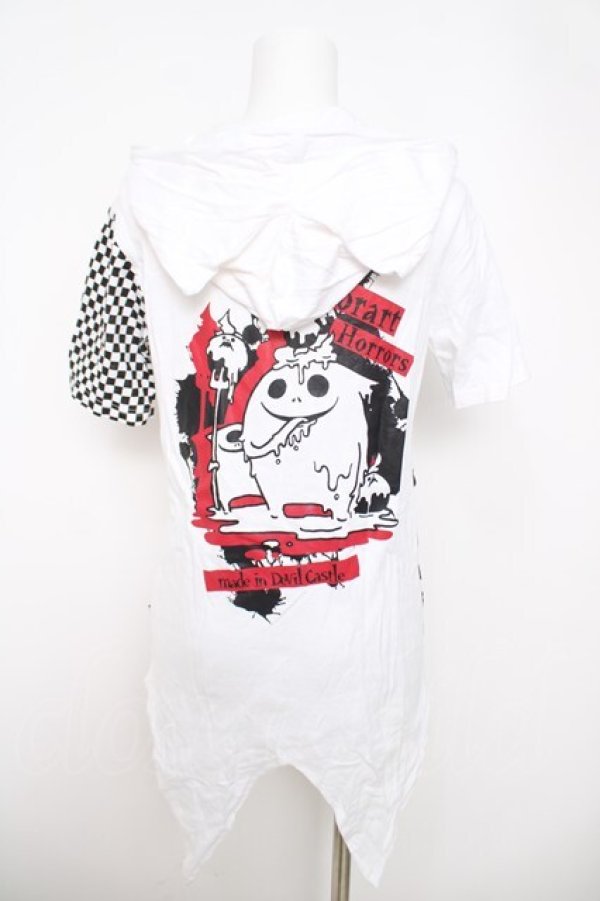 画像2: Deorart / ネコミミ切替パーカー M 白 Y-26-03-22-035-PU-TO-SZ-ZY (2)