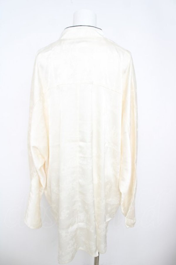 画像2: AXES-X / チャイナドルマンシャツ  生成り Y-26-03-24-047-LO-BL-SZ-ZY (2)