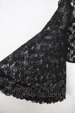 画像3: axes femme / チェーン付き総レースボレロ F 黒 Y-26-03-24-054-AX-TO-SZ-ZY (3)