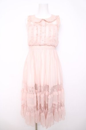 画像: To Alice / レースフルルワンピース  ピンク Y-26-03-24-076-LO-OP-SZ-ZY