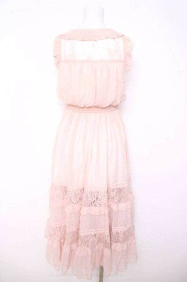 画像2: To Alice / レースフルルワンピース  ピンク Y-26-03-24-076-LO-OP-SZ-ZY (2)