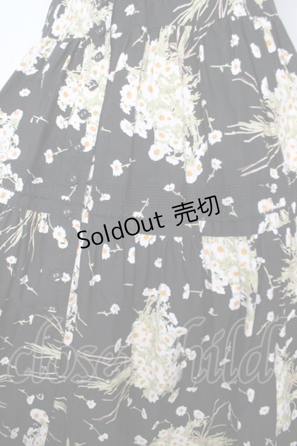 画像4: WONDERFUL WORLD / ひな菊ワンピース F ブラック Y-26-03-24-080-LO-OP-SZ-ZY (4)