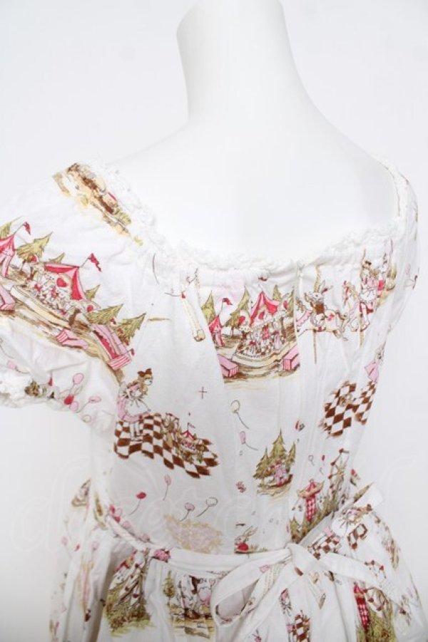 画像5: BABY, THE STARS SHINE BRIGHT / アリスinファンフェアワンピース  白 Y-26-03-24-082-BA-OP-SZ-ZY (5)