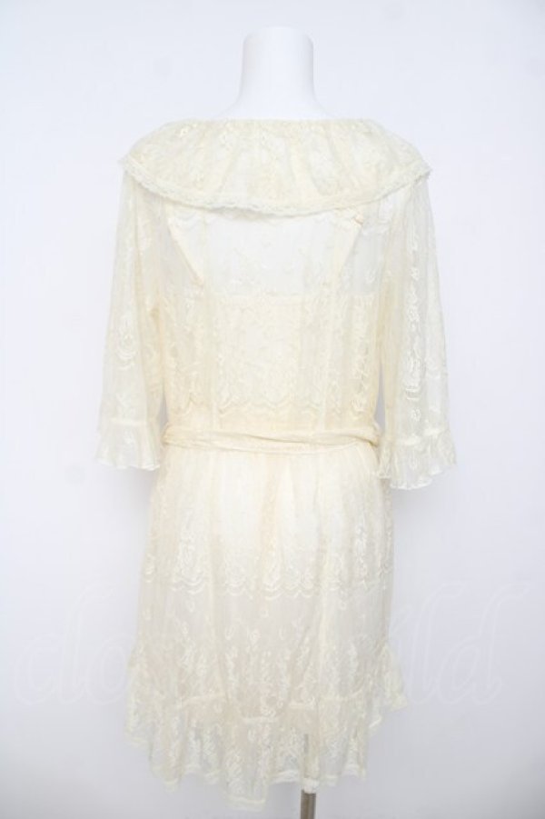 画像2: LIZ LISA / インナー付きワンピース 0 アイボリー Y-26-03-24-084-LO-OP-SZ-ZY (2)