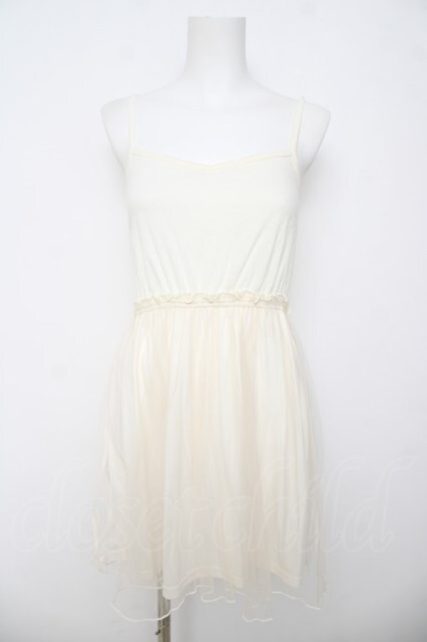画像3: LIZ LISA / インナー付きワンピース 0 アイボリー Y-26-03-24-084-LO-OP-SZ-ZY (3)