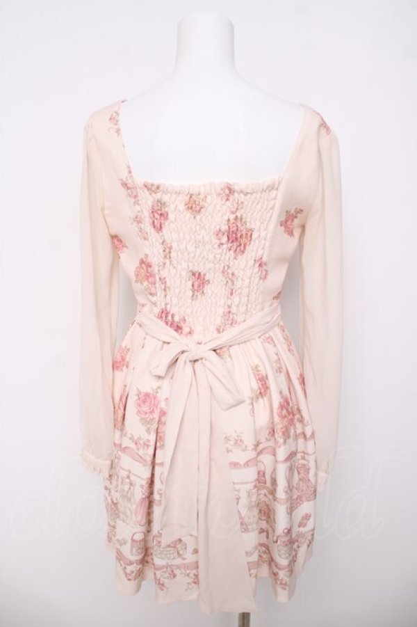 画像2: LIZ LISA / クローゼット柄ワンピース 0 ピンク Y-26-03-24-085-LO-OP-SZ-ZY (2)