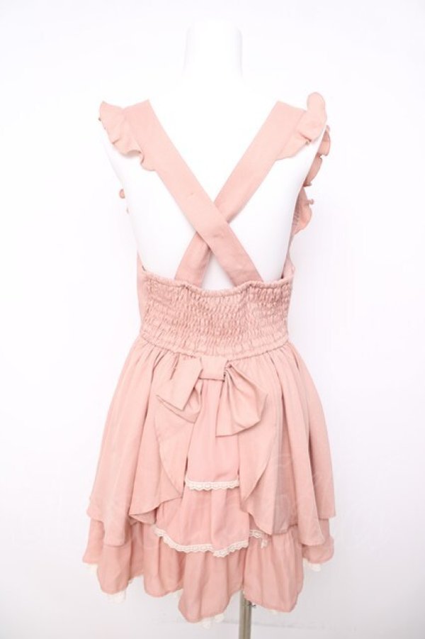 画像2: LIZ LISA / バックティアード刺繍スカート 0 オレンジ Y-26-03-24-099-LO-SK-SZ-ZY (2)