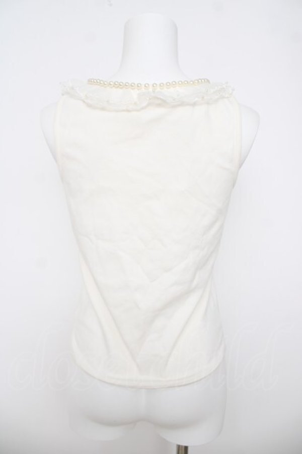 画像2: LIZ LISA / パール付きタンクトップ 0 オフ Y-26-03-24-013-LO-TO-SZ-ZY (2)