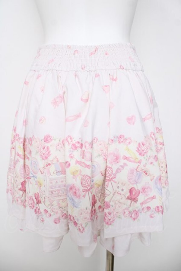 画像2: LIZ LISA / こねこのキャンディワゴン柄スカパン 0 ピンク Y-26-03-24-113-LO-PA-SZ-ZY (2)