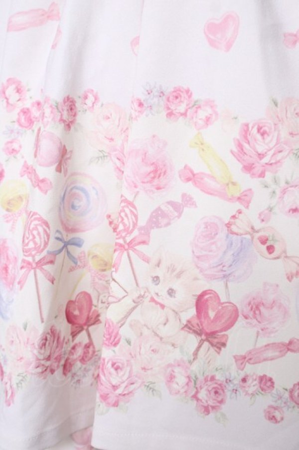 画像3: LIZ LISA / こねこのキャンディワゴン柄スカパン 0 ピンク Y-26-03-24-113-LO-PA-SZ-ZY (3)