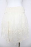 画像2: LIZ LISA / 刺繍チュールスカパン 0 アイボリー Y-26-03-24-116-LO-SK-SZ-ZY (2)