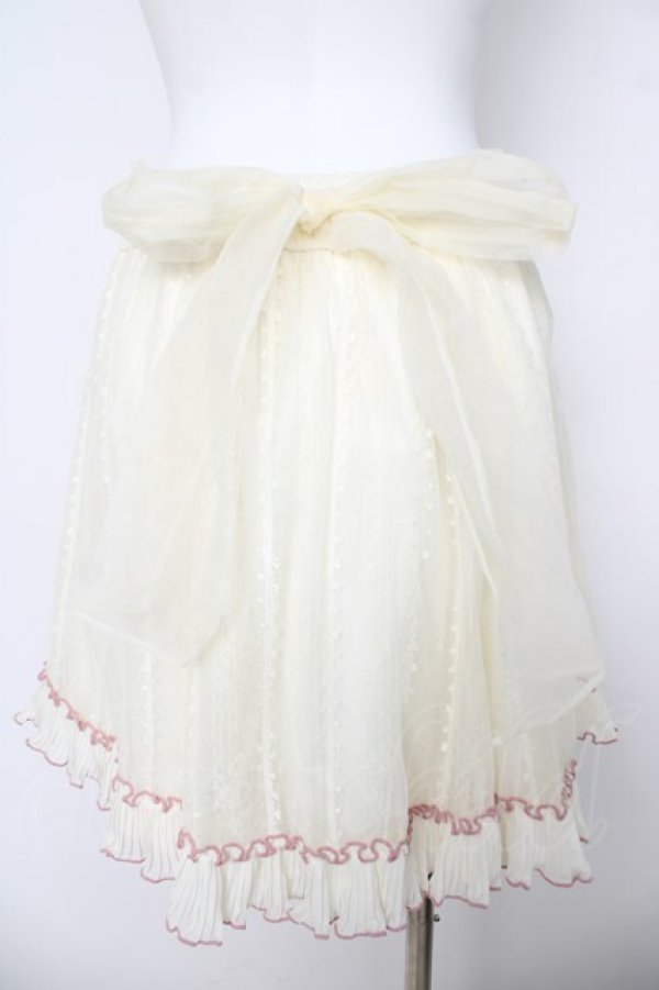 画像2: LIZ LISA / レーススカート 0 アイボリー Y-26-03-24-120-LO-SK-SZ-ZY (2)
