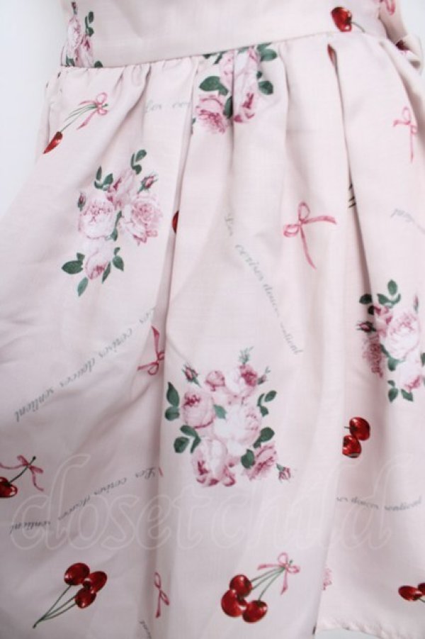 画像3: Ank Rouge / Cherry Roseスカート M ピンク Y-26-03-24-126-CA-SK-SZ-ZY (3)