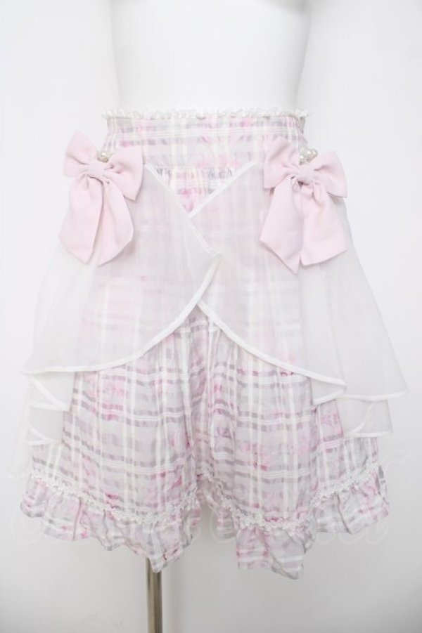 画像1: mellfy memory / Sweet fragrance dolly スカート S ピンク Y-26-03-24-132-LO-SK-SZ-ZY (1)