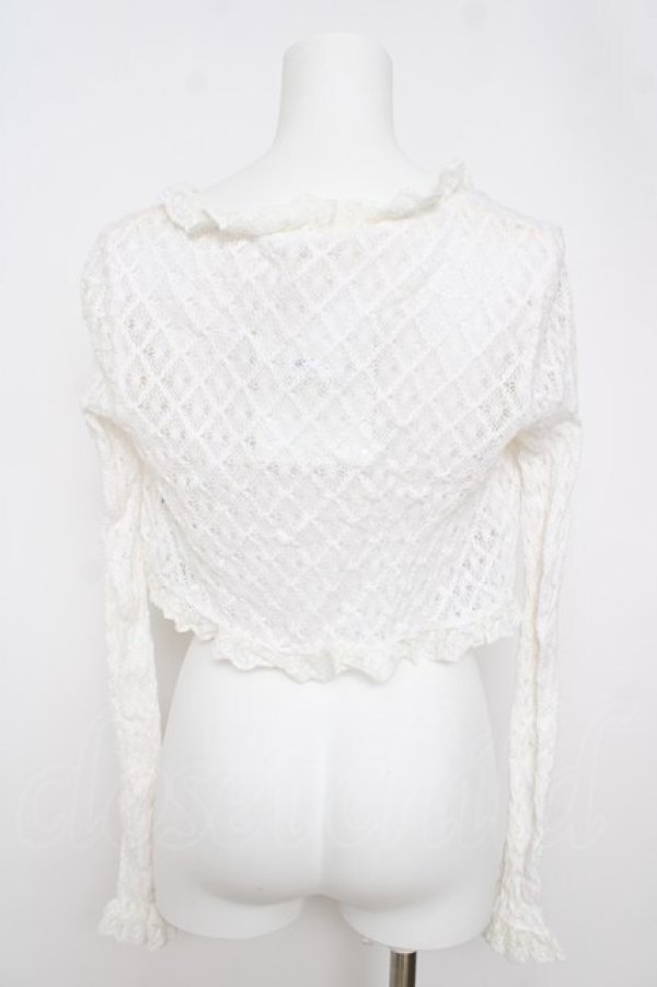 画像2: LIZ LISA / 総レースボレロ 0 白 Y-26-03-24-018-LO-TO-SZ-ZY (2)