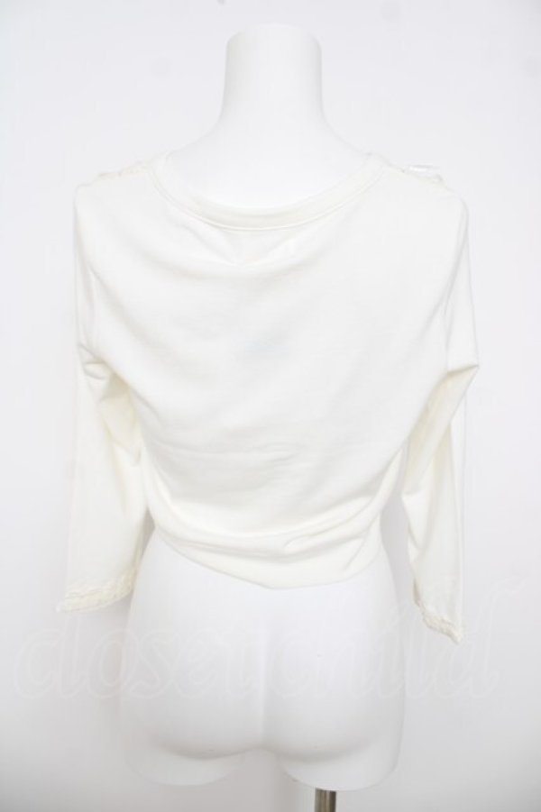 画像2: LIZ LISA / はしごレースカーディガン 0 白 Y-26-03-24-023-LO-TO-SZ-ZY (2)