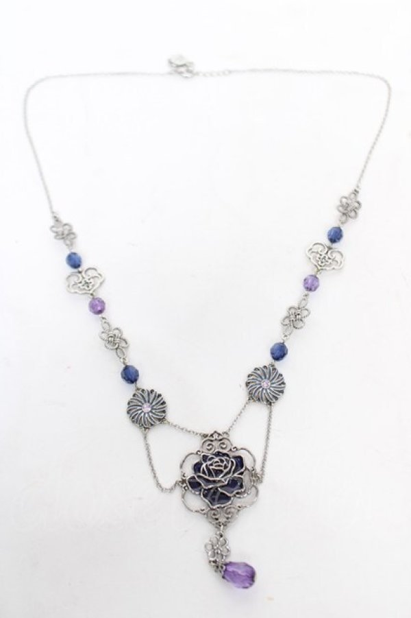 画像2: axes femme / クラシカルチャイナネックレス  シルバー Y-26-03-24-002-AX-AC-SZ-ZY (2)