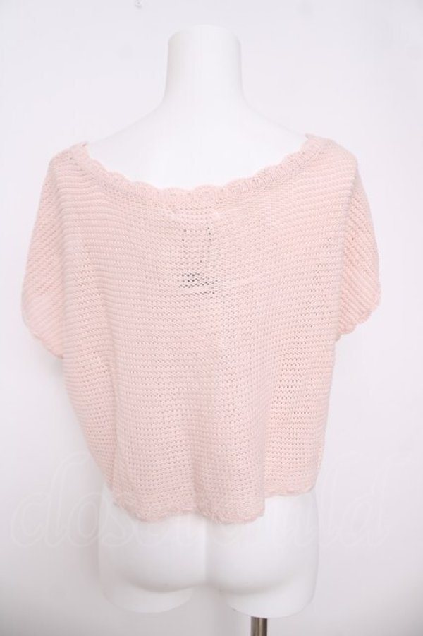 画像2: LIZ LISA / /透かし編みニット 0 ピンク Y-26-03-24-029-LO-TO-SZ-ZY (2)