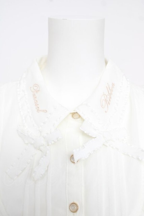 画像3: LIZ LISA / カットシフォンブラウス 0 白 Y-26-03-24-037-LO-BL-SZ-ZY (3)