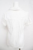 画像2: TRALALA / ドビードットブラウス 0 白 Y-26-03-24-038-LO-BL-SZ-ZY (2)