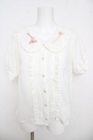 画像: LIZ LISA / LIZ LISA×おジャ魔女どれみコラボ ポロン柄ブラウス 0 オフ白 Y-26-03-24-039-LO-BL-SZ-ZY