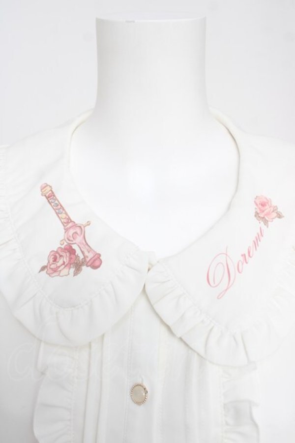 画像3: LIZ LISA / LIZ LISA×おジャ魔女どれみコラボ ポロン柄ブラウス 0 オフ白 Y-26-03-24-039-LO-BL-SZ-ZY (3)