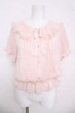 画像1: LIZ LISA / ドビードットブラウス 0 ピンク Y-26-03-24-040-LO-BL-SZ-ZY (1)