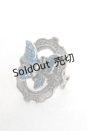 画像: Hoshibako Works / ユリシスファンタジー　モノフレームリング  シルバー Y-26-03-26-001-LO-AC-SZ-ZY