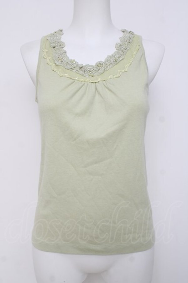 画像1: axes femme / バラレース使いフライスタンク M ミント Y-26-03-26-044-AX-TO-SZ-ZY (1)