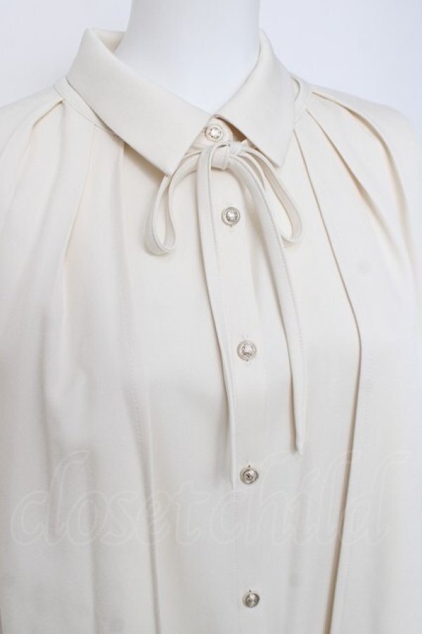 画像3: axes femme / ロングケープセットミニワンピース F 生成り Y-26-03-26-053-AX-OP-SZ-ZY (3)