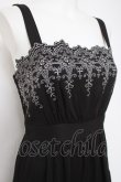 画像3: axes femme POETIQUE / スカラップ刺繍キャミワンピース M 黒 Y-26-03-26-057-AX-OP-SZ-ZY (3)