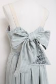 画像3: axes femme / 蝶刺繍ストライプワンピース F ミント Y-26-03-26-062-AX-OP-SZ-ZY (3)