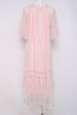 画像2: axes femme / フレアスリーブチュールワンピース F ピンク Y-26-03-26-066-AX-OP-SZ-ZY (2)