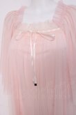 画像3: axes femme / フレアスリーブチュールワンピース F ピンク Y-26-03-26-066-AX-OP-SZ-ZY (3)