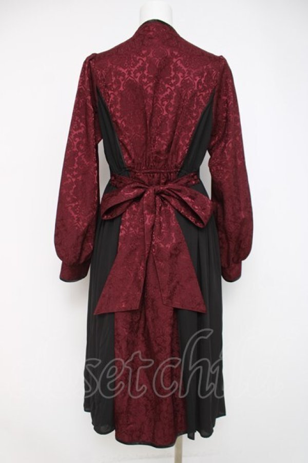 画像2: axes femme kawaii / シノワズリワンピース M 赤 Y-26-03-26-075-AX-OP-SZ-ZY (2)