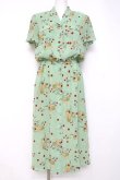 画像1: INGEBORG / フルーツ柄ワンピース  ミント Y-26-03-26-080-LO-OP-SZ-ZY (1)