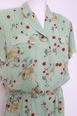 画像3: INGEBORG / フルーツ柄ワンピース  ミント Y-26-03-26-080-LO-OP-SZ-ZY (3)