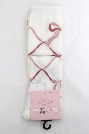 画像: m petit by misako / ECAMOVKマイメロ　オーバーニー 23-25cm 淡桃 Y-26-03-26-010-LO-ZA-SZ-ZY